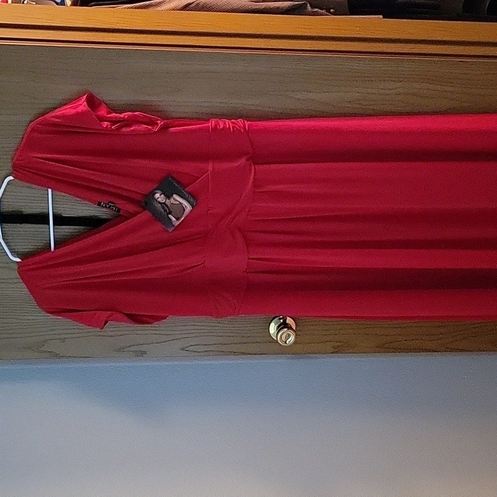 COPY - Iman v-neck cap sleeve maxi dress